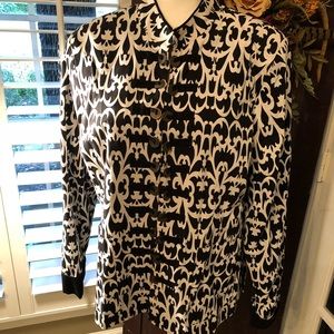 Black and White Joni B Blazer